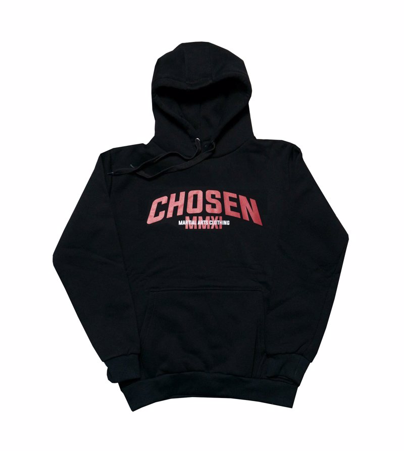 Chosen Martial arts Hoodie-black/red